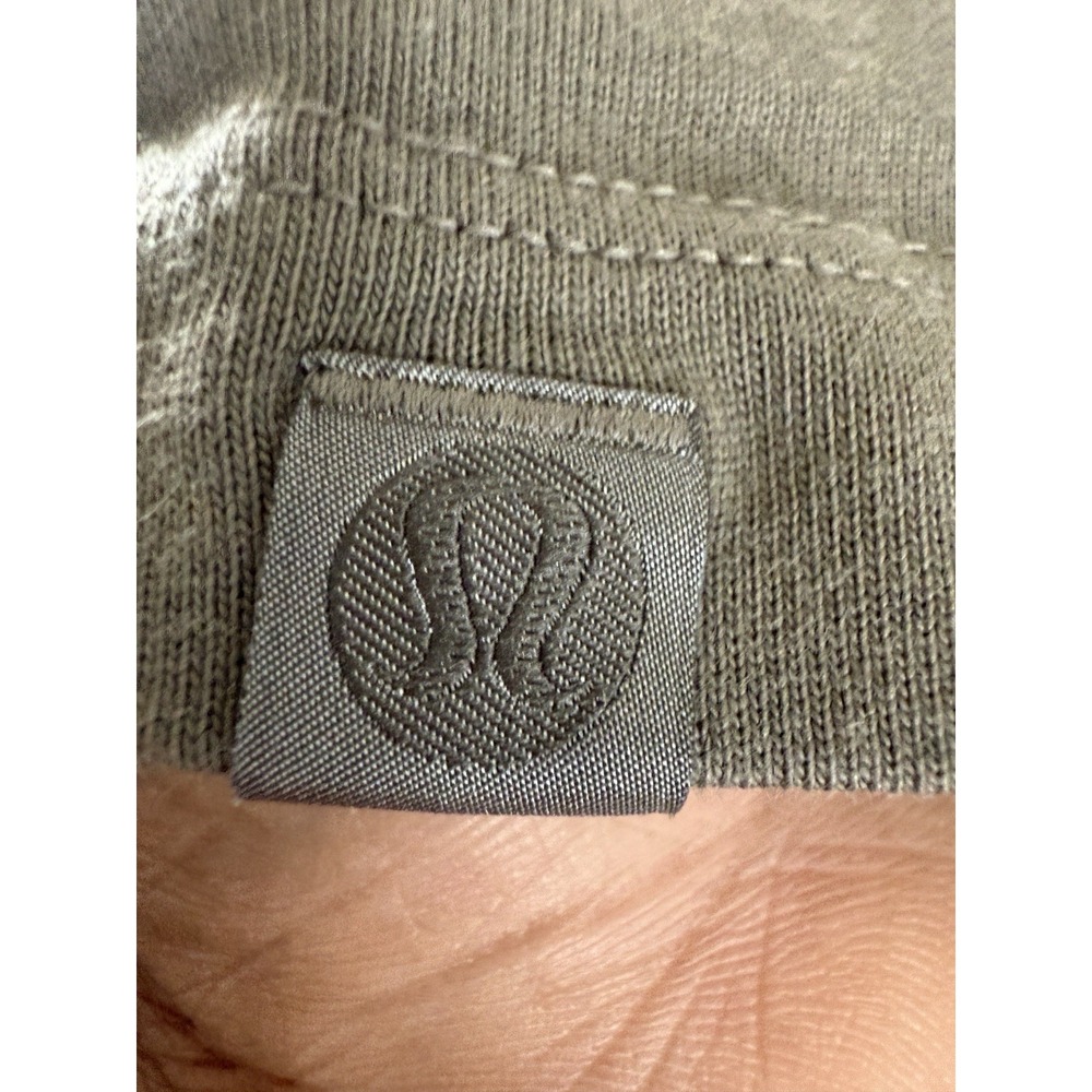 Lululemon Sweatshirt Mens XLarge Brown Greenish Lightweight Crewneck Spring - Picture 4 of 8
